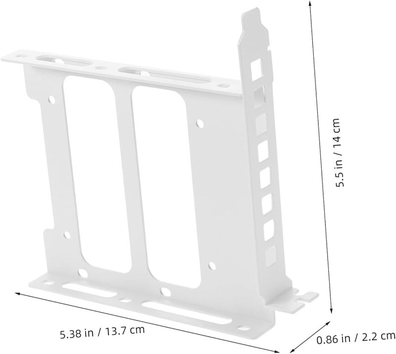 Jojofuny PCI Slot SSD HDD Mount Tray Bracket 14X13.7X2.2CM Enhanced Storage Heat Dissipation - Image 2